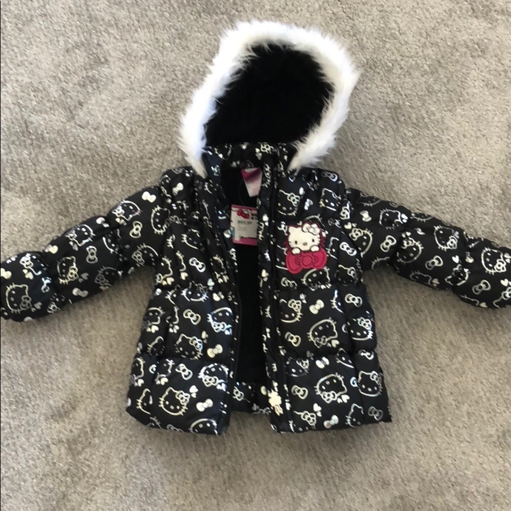 Hello Kitty puffer jacket